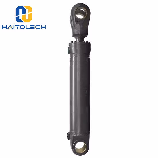Personalización básica Doble efecto Elevador telescópico de carrera larga Ariete hidráulico Ingeniería Cilindros hidráulicos para tractor Cargador Bomba de concreto Camión Fábrica